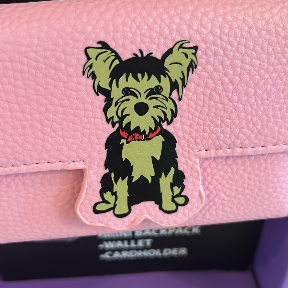 Marc TETRO Yorkie puppy/dog gift set- Yorkshire terrier
Backpack
Wallet - Picture 9 of 9